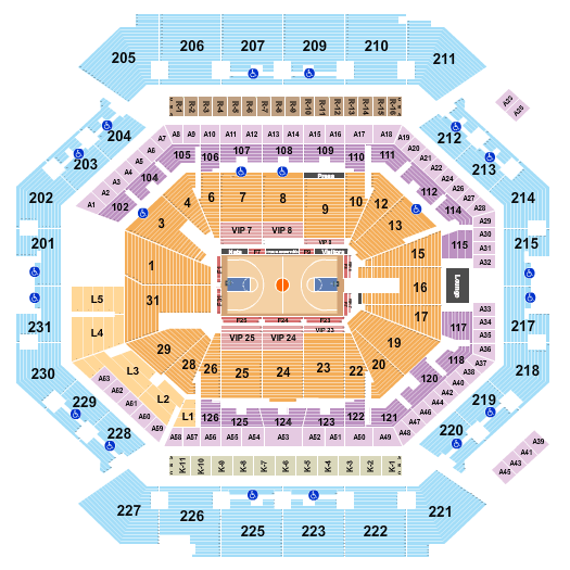 Barclays Center Nets Seating Chart